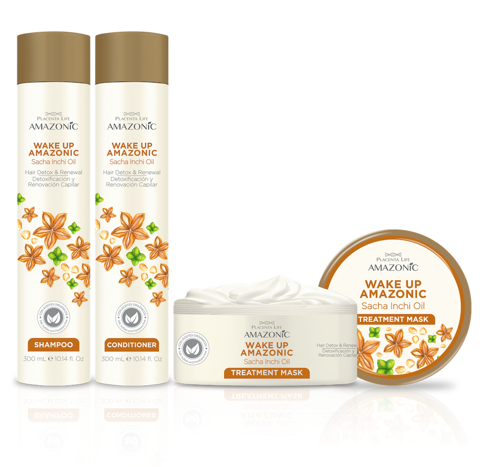 El aceite de los Incas, Sacha Inchi oil, la promesa de Amazonic para reparar y detoxificar los cabellos castigados